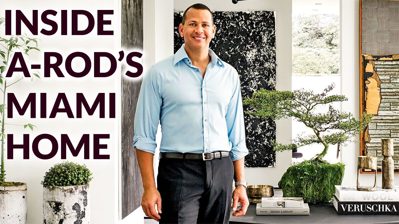 Inside Alex Rodriguezs Sleek Miami Home Inspired By His Daughters