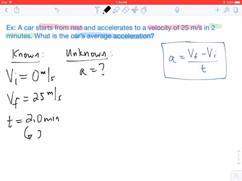 How to Solve for Acceleration (Easy)