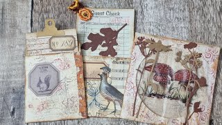 Quick & Easy Journal Cards - Fall Ephemera