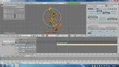 the ManCandy FAQ - NLA editor Tutorial3.blend