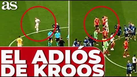 KROOS ASIMILANDO su RETIRADA y se le ACERCAN 3 JUGADORES de ESPAÑA: vean QUIÉNES SON