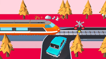 Traffic Run !  Android-iOS Gameplay All Levels | Car Crash Game