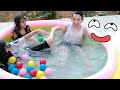 تحدي السباحه اليوم كامل مع شتيلا وخوانها 🏊&zwj;♀️😱