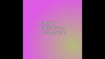 Class 10 Polynomials Ex 2.3 Q 1 complete discuss | Long division method