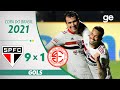 SÃO PAULO 9 X 1 4 DE JULHO | MELHORES MOMENTOS | 3ª FASE COPA DO BRASIL 2021 | ge.globo