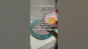 Thumbnail of Resep pempek adaan ala aku