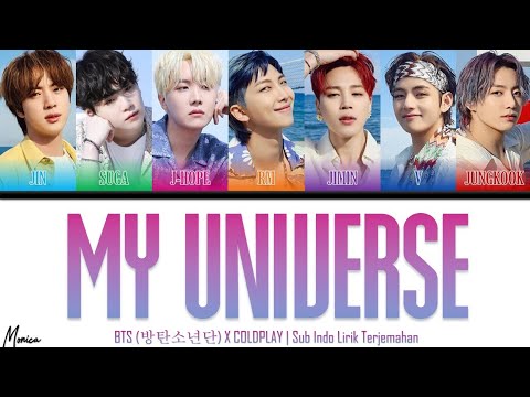 [Sub Indo] Coldplay X BTS (방탄소년단) 'My Universe' | Lirik Terjemahan