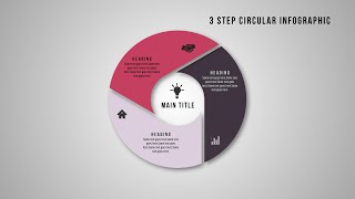 1.Adobe Illustrator Tutorial - Circular Infographic Design