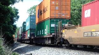 Ns Ld Railfanning Ns 224 Westbound