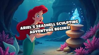 Ariel s Seashell Sculpting Adventure Begins