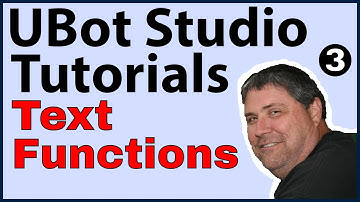 Ubot Studio Tutorial Text Functions - Part 3
