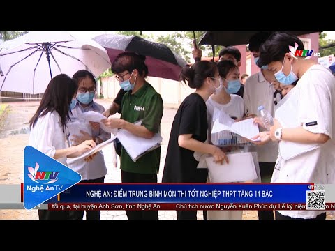 Video Nghệ An: điểm trung bình môn thi Tốt nghiệp THPT tăng... - youtube
