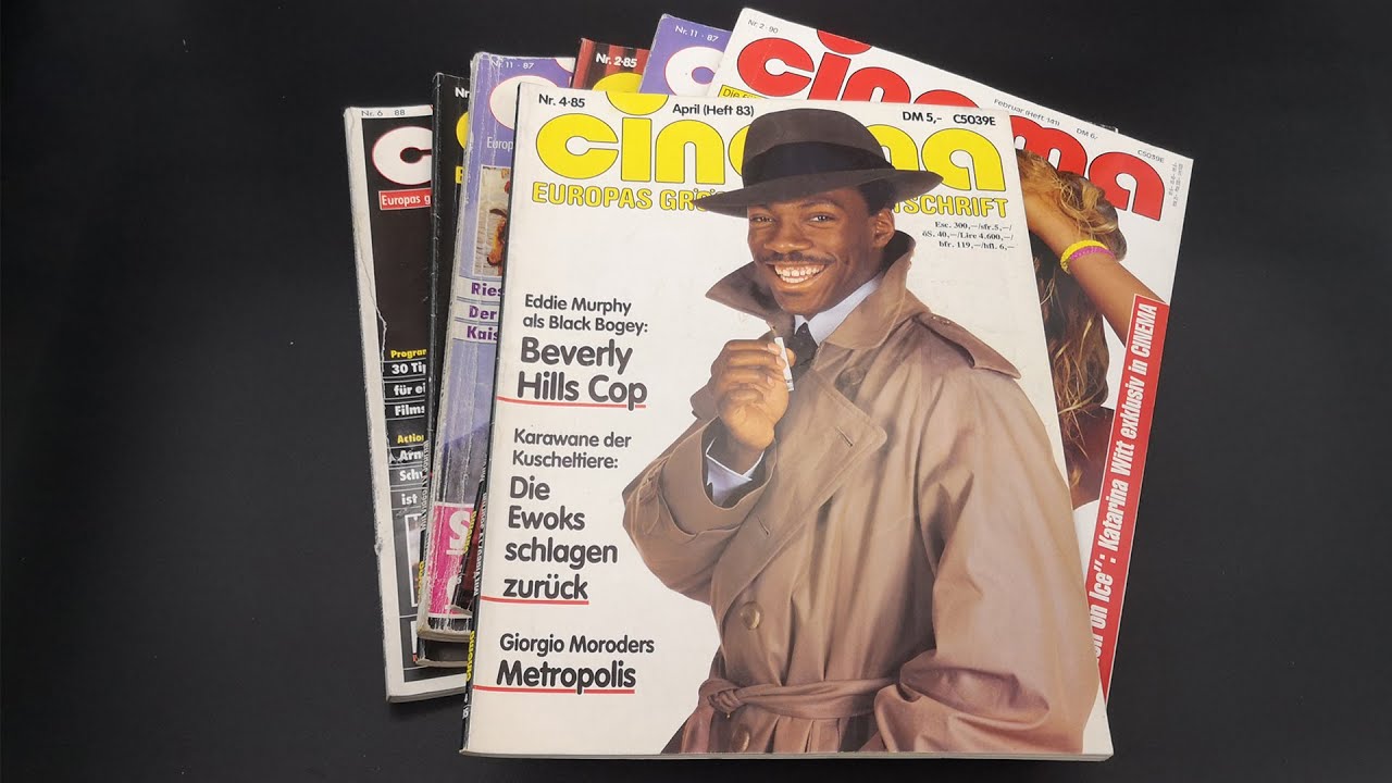 VHS-Klaus - Ich habe einen Stapel 80er Jahre XXX...äh...CINEMA Filmzeitschriften gekauft