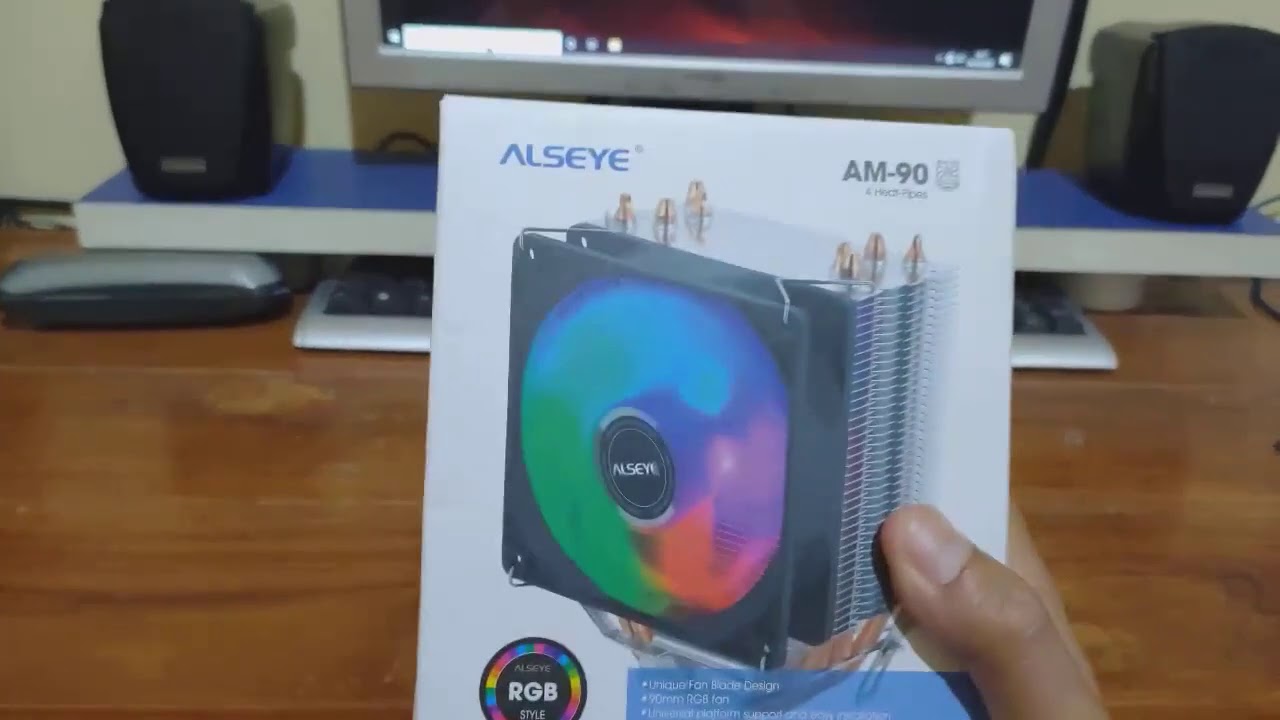Alseye AM-90 4 Heat Pipes: CPU Cooler Murah Tapi Berkualitas