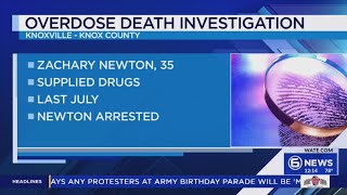 Knoxville man indicted on murder charge after 2024 overdose death