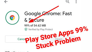 Play store apps 99% stuck problem solve | Apps 99% Stuck In Play Store Android