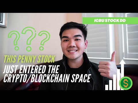 This Penny Stock Just Entered The Crypto & Blockchain Space | ICBU DD