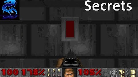 Gameplay DOOM (1993) - Level 8 Knee-Deep in the Dead