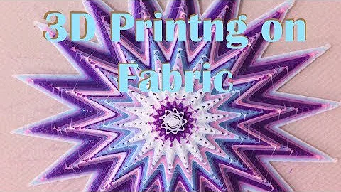 3D Printing on Fabric Part 1