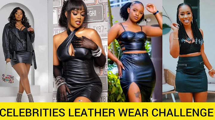 CELEBRITIES LEATHER WEAR CHALLENGE | BLACK EDITION| THE BULLS FAMILY | WAMBO ASHLEY | DIANA BAHATI 
