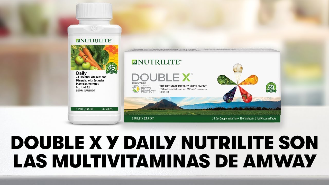 Multivitamin Multimineral Double X And Daily Nutrilite Amway | My XXX ...