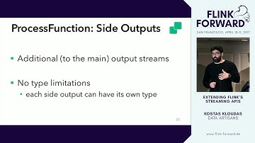 #FlinkForward SF 2017: Konstantinos Kloudas - Extending Flink’s Streaming APIs