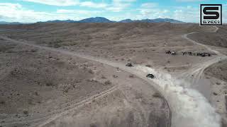 Spec9 Team Racing Through The Desert Drone Footage