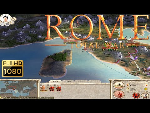 Rome Total War (2004) - Gameplay (PC/Win 10) [1080p60FPS