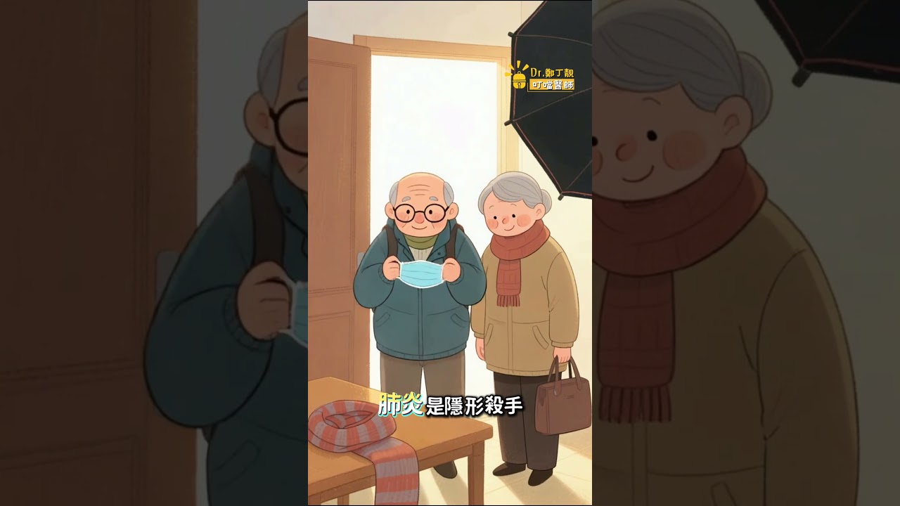 【寒流保命】家有長輩注意！冬天這 5 種病最致命，做對 3 招遠離急診室！🥶 #寒流 #叮噹醫師 #shorts
