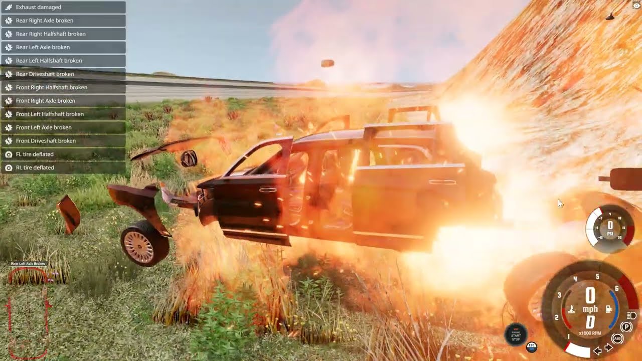 BeamNG drive testing out NAVIDIA UPDATE