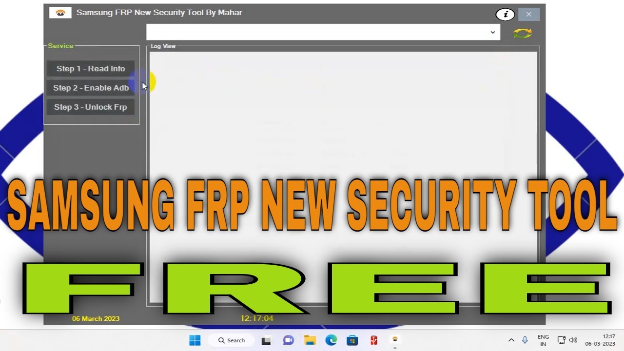 Samsung FRP New Security Tool By Mahar 2023 Free