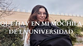 QUE LLEVO EN MI BOLSO PARA LA UNIVERSIDAD ~ Mis básico