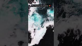 Coastal Waves on #Picoisland in #theAzores. #djimavicair2 #portugal #pico #azores