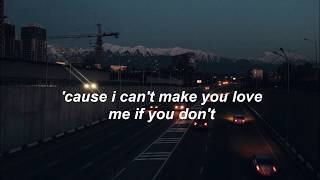 i can't make you love me // dave thomas junior lyrics