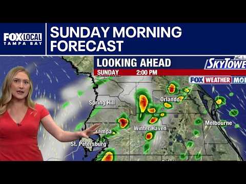 Tampa weather | Sunday morning forecast
