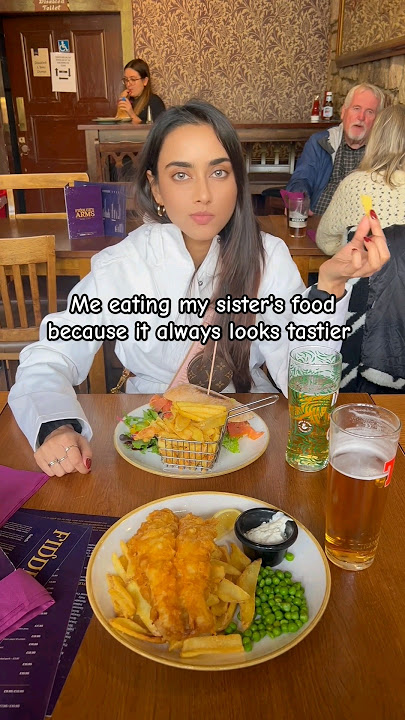 Why is sister's food always taster?🤡