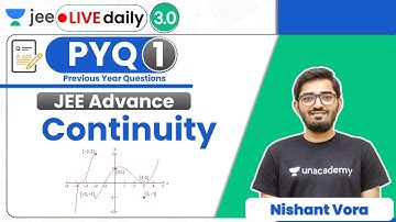 JEE: Continuity PYQ - 1 | JEE Advance | Unacademy JEE | JEE Maths | Nishant Vora