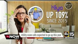 utility scam calls expected to go up this year