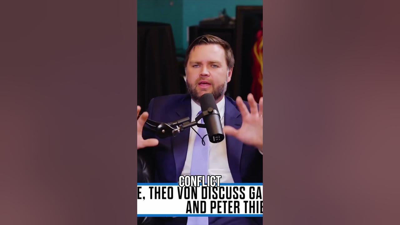 JD Vance on Conflict: Kids Suffering or Genocide? - YouTube