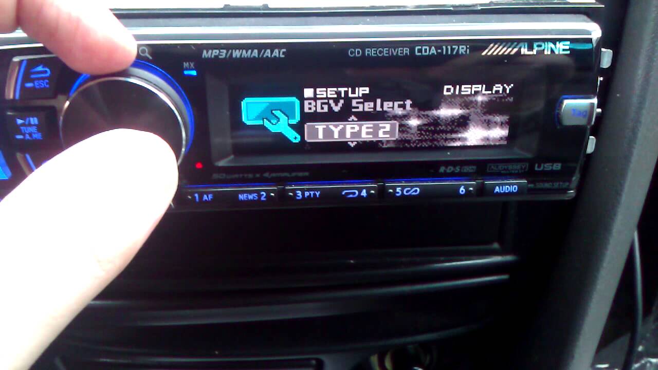 Alpine CDA-117Ri - YouTube
