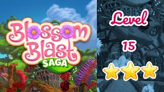 Blossom Blast SAGA | Level 15 screenshot 2