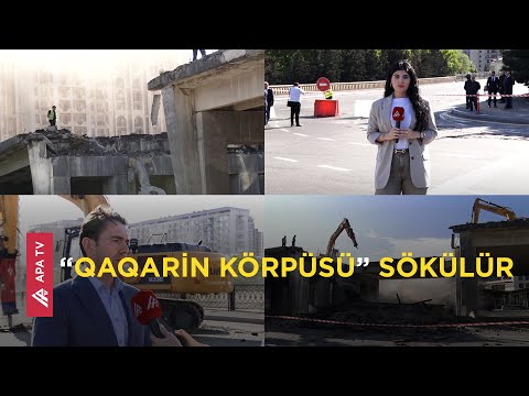 Cavanşir körpüsünün sökülməsi və layihənin icrası 4-5 ay ərzində tamamlanacaq – APA TV