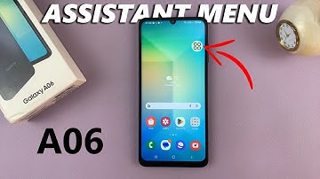 How To Enable / Disable Assistant Menu On Samsung Galaxy A06