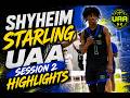 Shyheim Starling "Snapped Out" at UAA Session 2