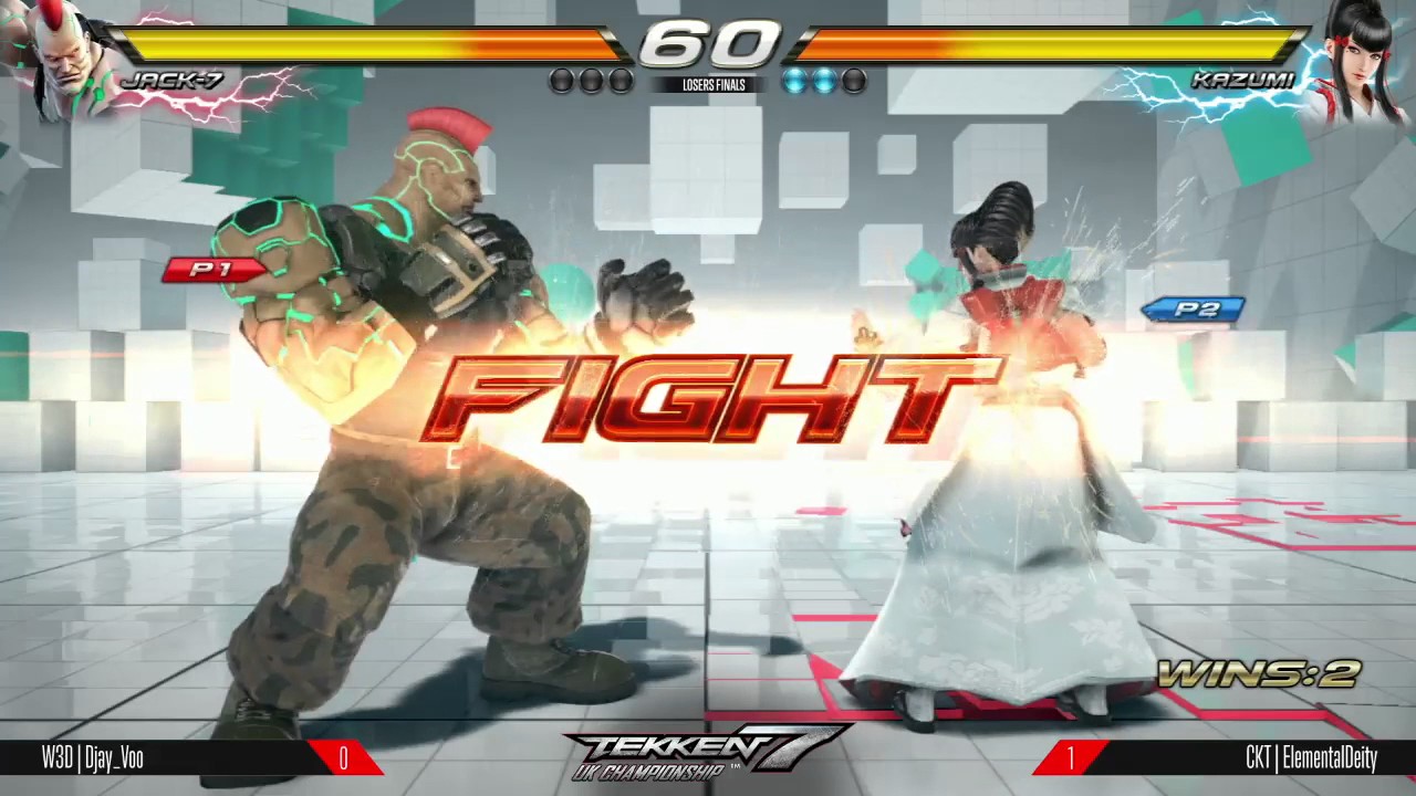 MBA pts UK Tekken 7 Championship Qualifier 3 - Losers Final vs. CKT|ElementalDeity [Kazumi]