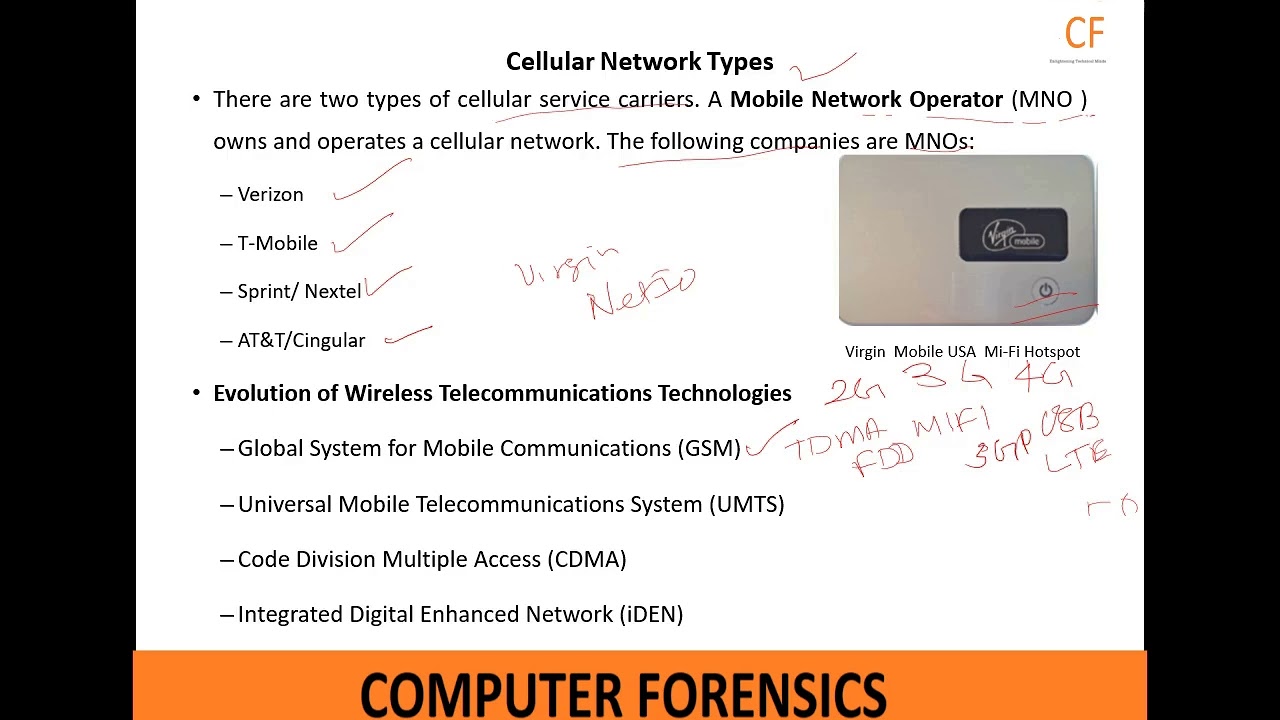 U5 S2 Computer Forensics Cellular Network Part2 By Dr  N  Senthil Madasamy
