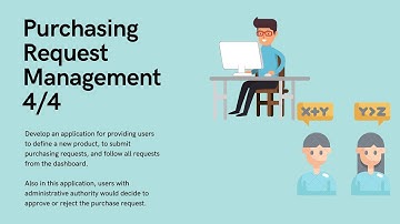 Tutorial : Purchasing Request Management 4/4