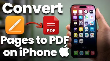 How to Convert Pages Documents to PDF on iPhone or iPad? Pages to PDF on iPhone/iPad FREE ✅ Latest ✅