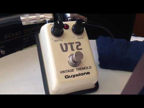 Guyatone VT-2 Vintage Tremolo =中古楽器店dee-custom= - YouTube