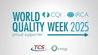 World Quality Week 2025